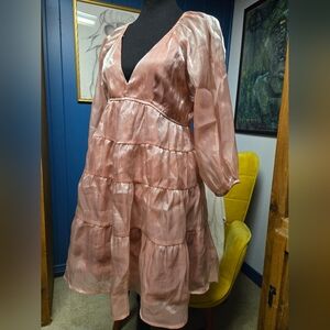 Entro Pink Dress Size S